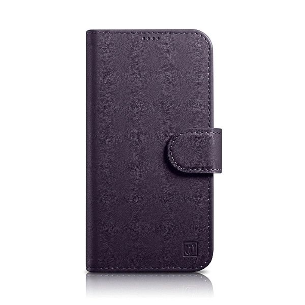 iCarer Wallet Case 2in1 etui iPhone 14 skórzany pokrowiec z klapką Ant