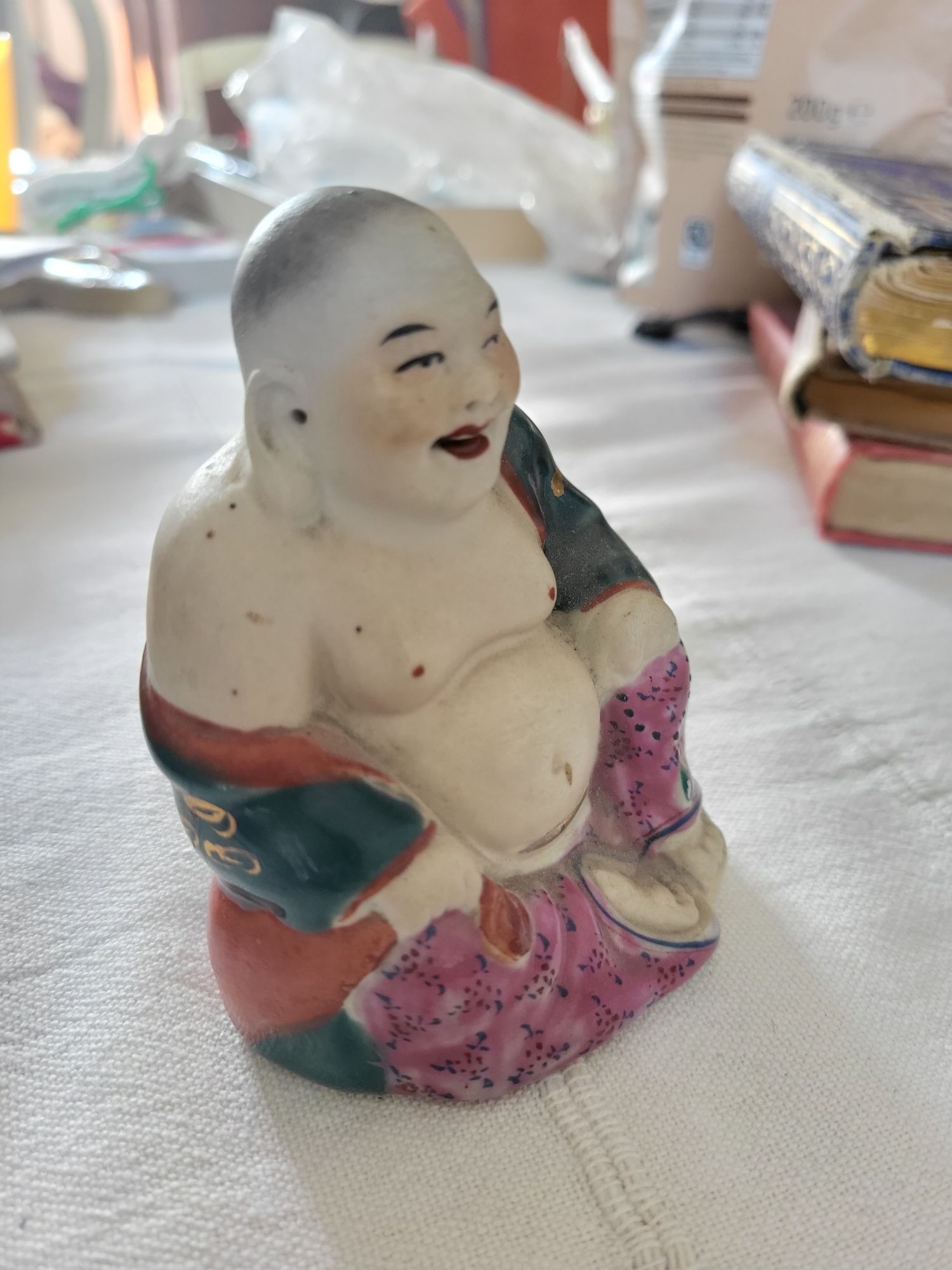 Budda porcelana antyk