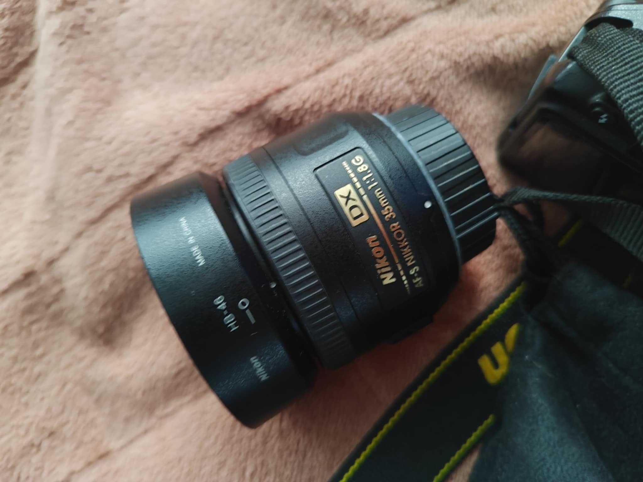 Nikon Model-D3500 + 2 obiektywy