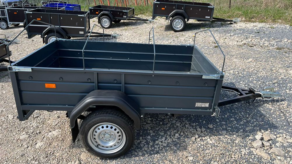 Купить прицеп для легкового авто  2 х 1,2 м борт 40см метал сірий