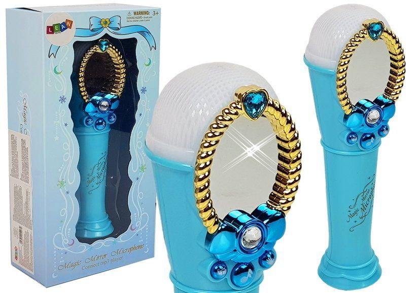 Magiczne Lustro Z Mikrofonem Niebieskie Usb Światł