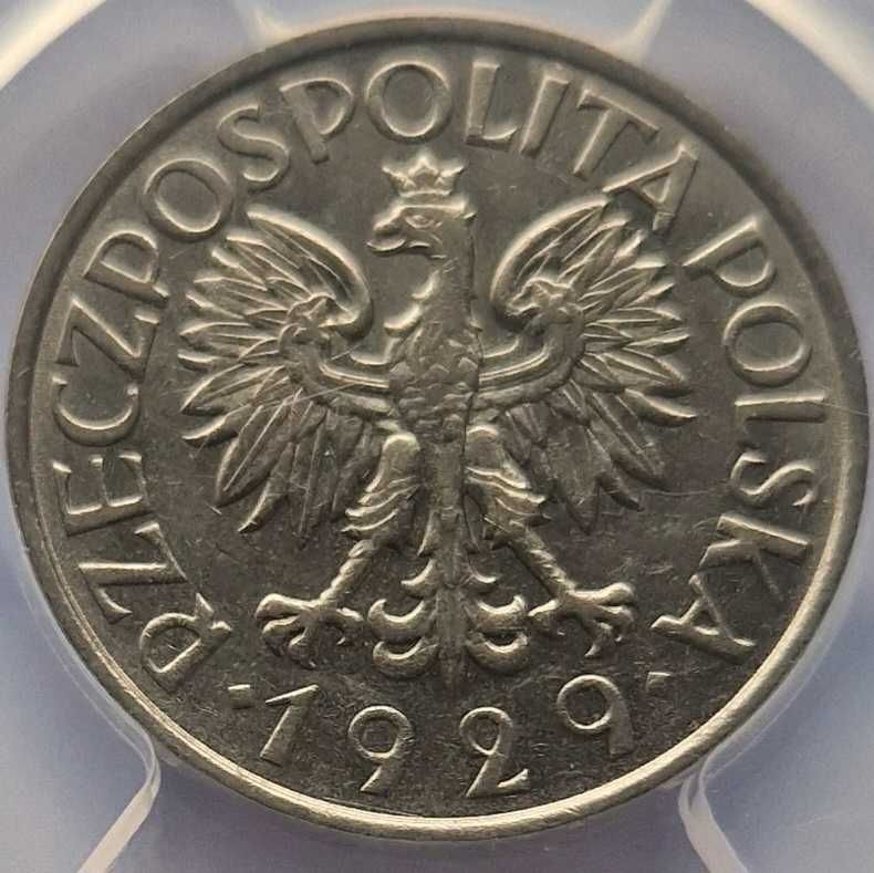 1 złotych 1929 ms63