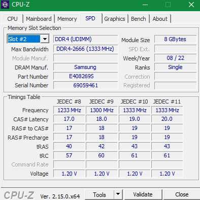 Модулі пам'яті для ноутбука SoDIMM DDR4 8GB 2666 MHz eXceleram 2шт б/в