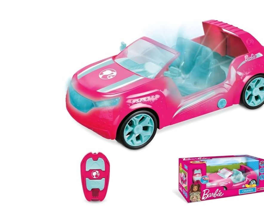 Carro telecomandado Barbie