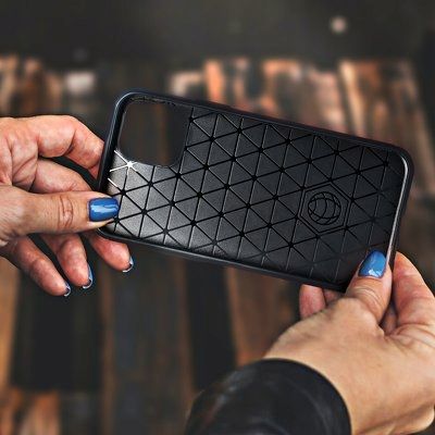 Etui Case Nakładka Carbon Samsung A22 5G + Szkło 9H