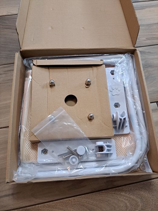 Składany hamak dla kota na okno Leżak Legowisko 743