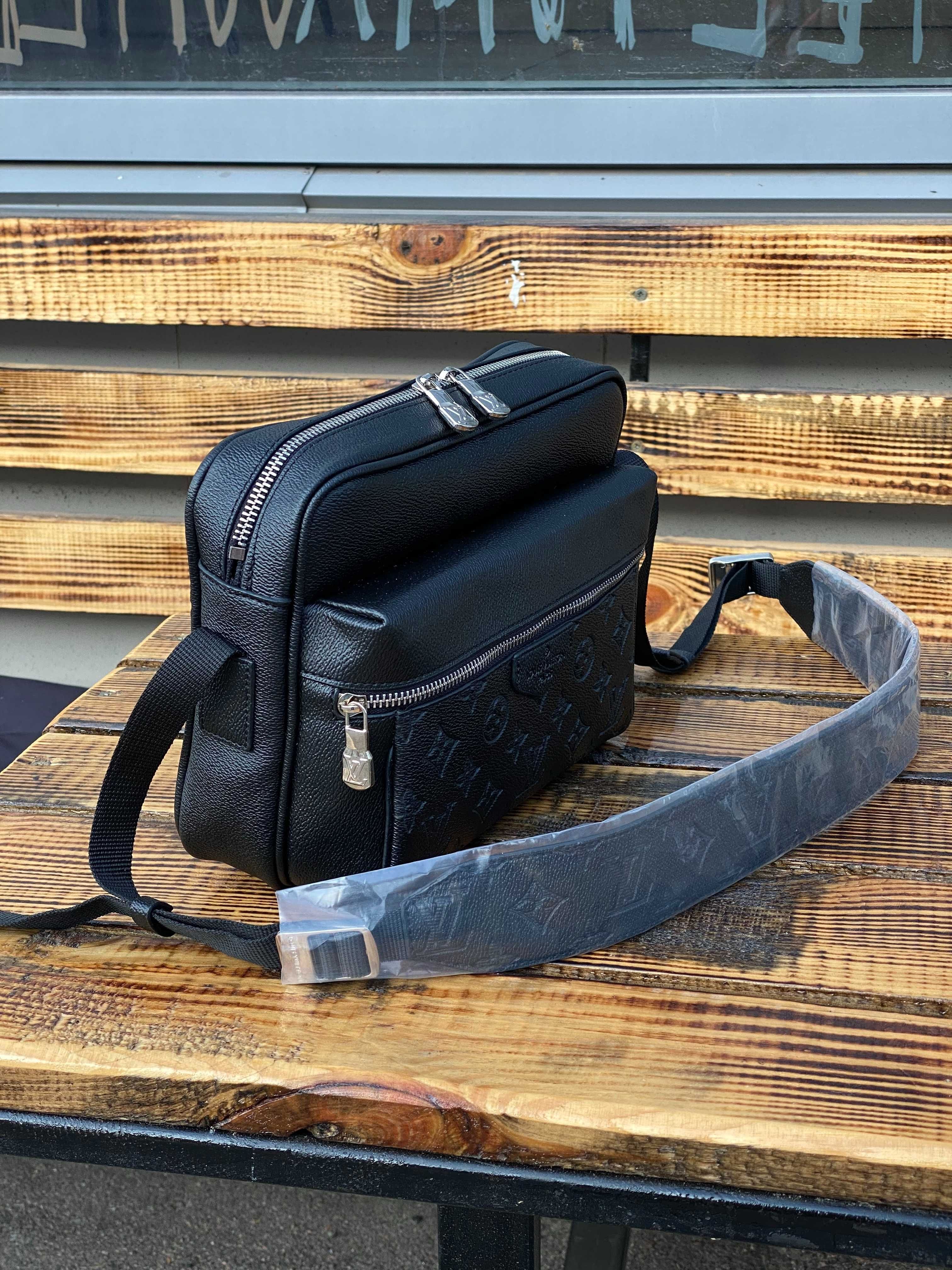 Мужская сумка Louis Vuitton через плечо мессенджер чоловіча сумка