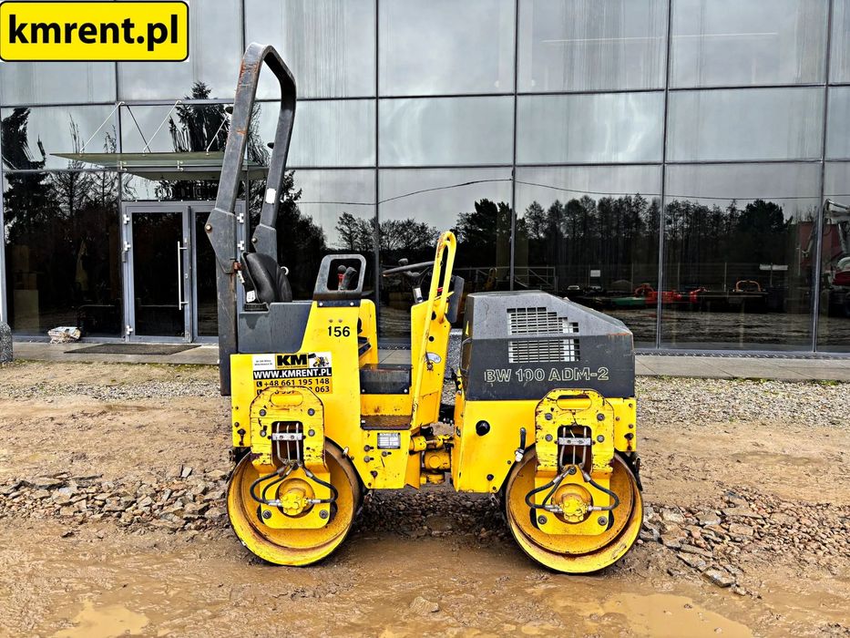 Bomag BW 100 ADM-2 WALEC 2007R. | HAMM HD 8 10 DYNAPAC CC 1000 JCB VM 100