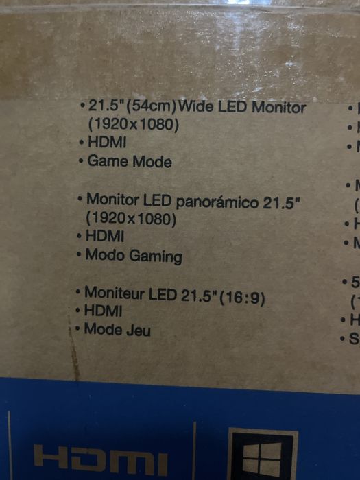 Monitor sansuns 22 polegas led
