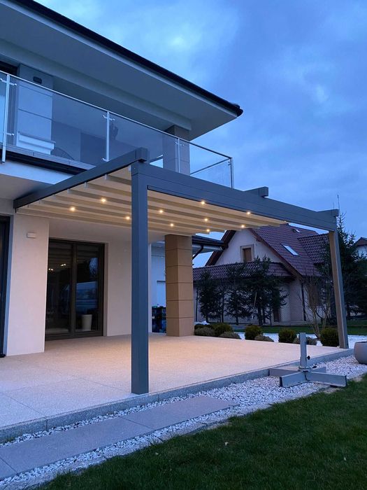 Pergola materiałowa model Tarasola Elegancy