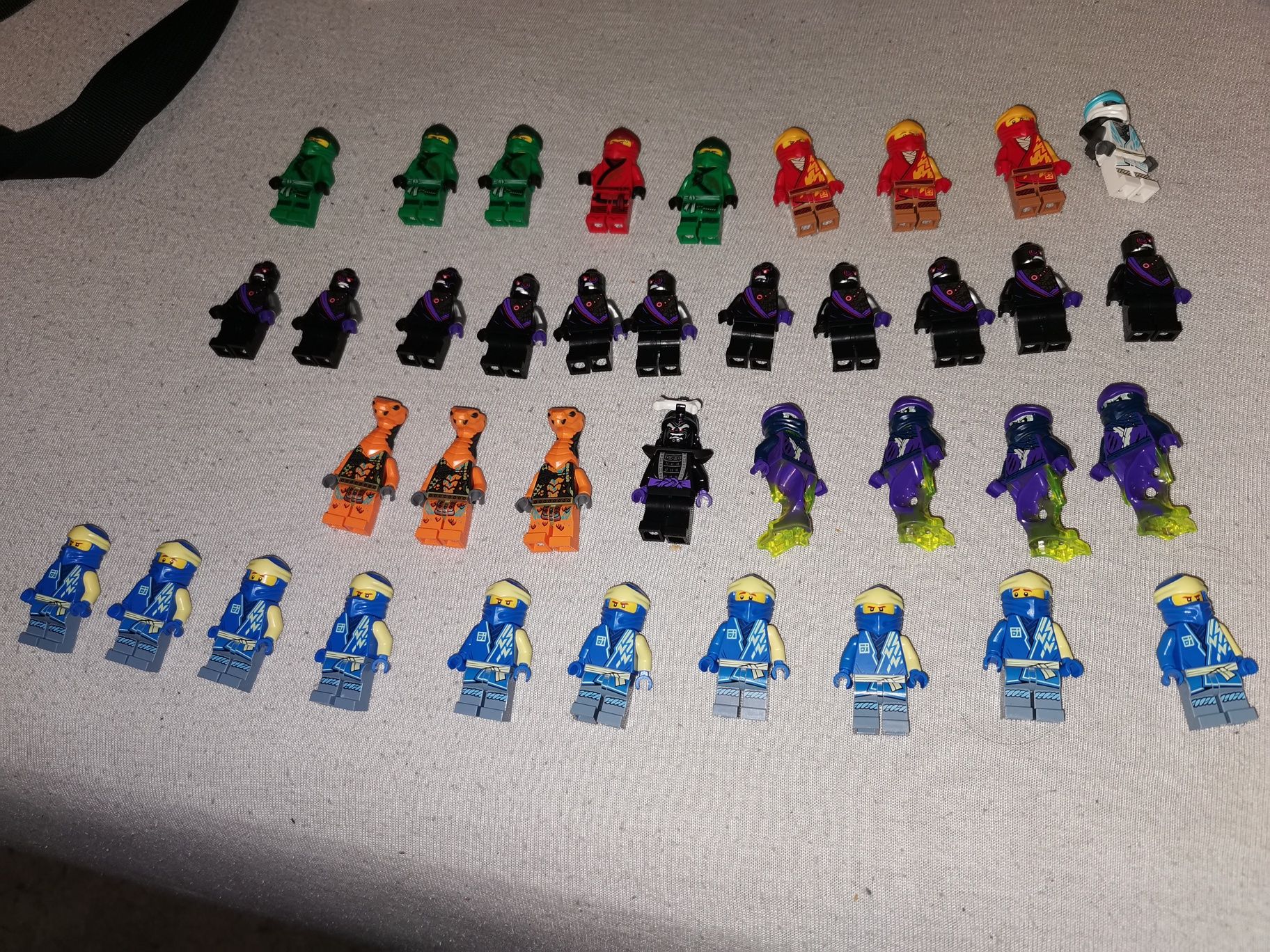 Figurki Lego ninjago na sztuki