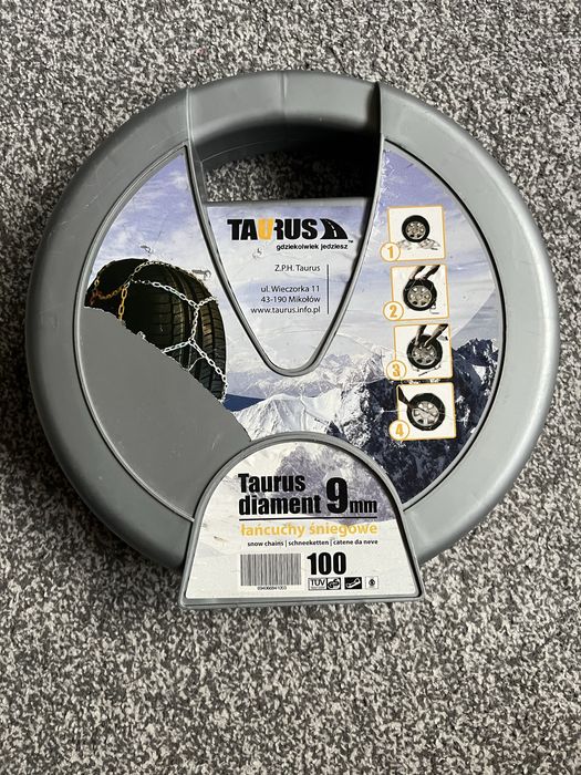 Łancuchy sniegowe 9mm taurus nowe