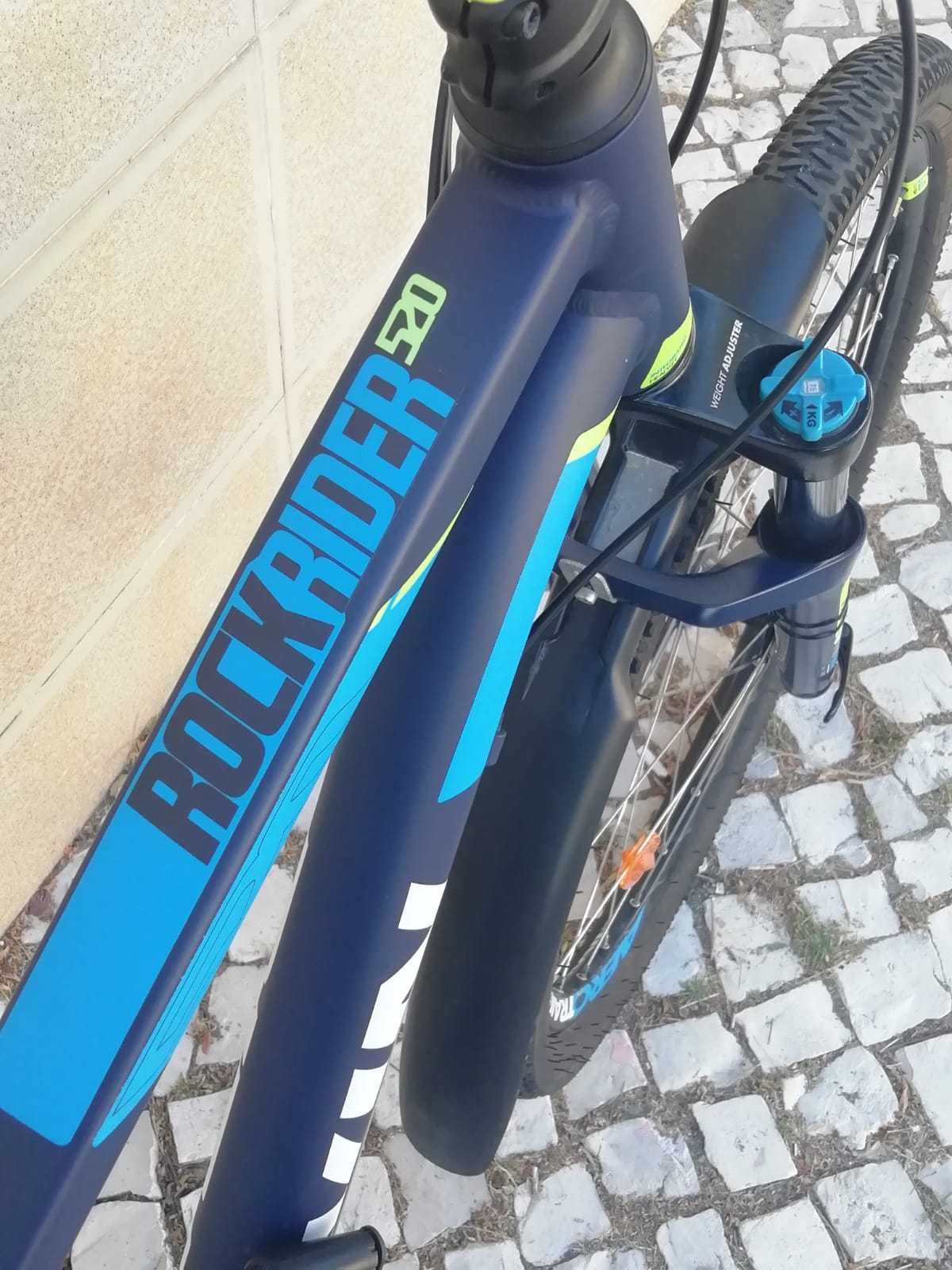 Bicicleta Rockrider 520 L 27.5" Mountain Bike - Navy Blue
