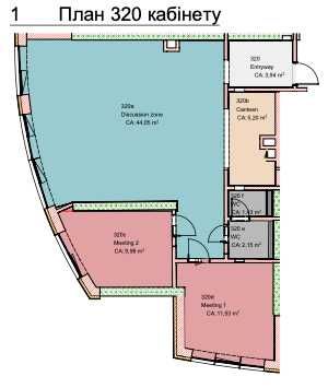 Оренда офіса 76,6 кв.м. 598 грн, від власника, Лівий берег