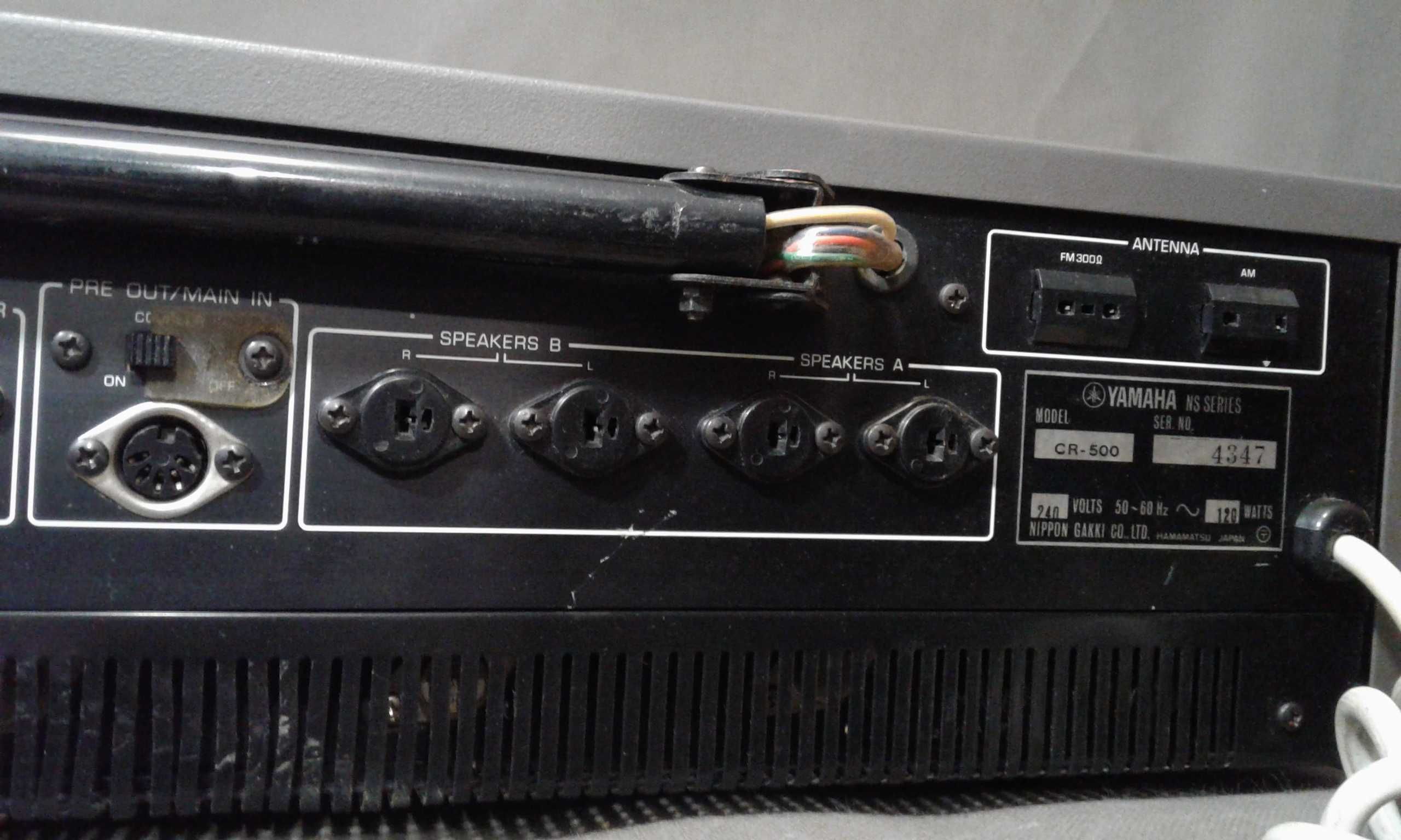 YAMAHA CR-500,amplituner stereo vintage