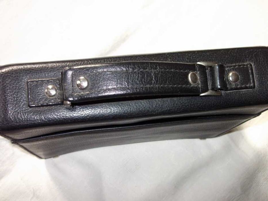 Мужская барсетка кожа, кожзам классическая