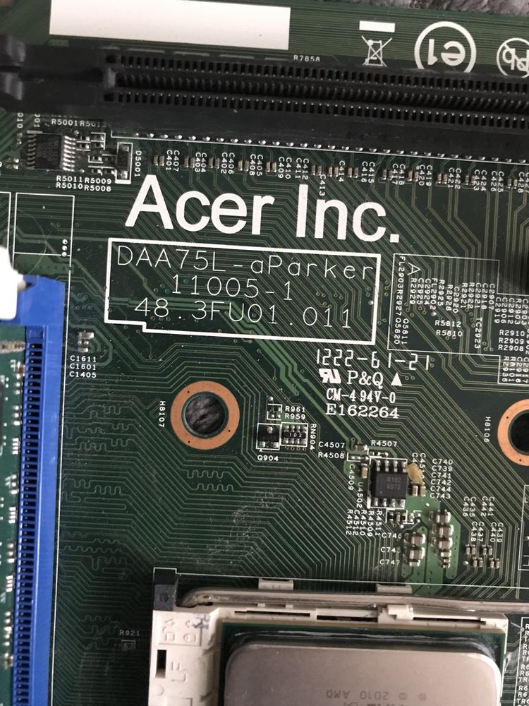 Комплект для игрового ПК. ЦП-AMD a8 3800,ОП-8 gb,МП-Acer Aspire M1470.