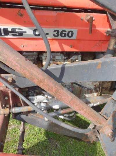Ciągnik rolniczy traktor Ursus C360 tur ładowacz wspomaganie sprawny