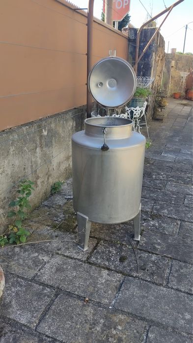 Cuba em inox de vinho 100L