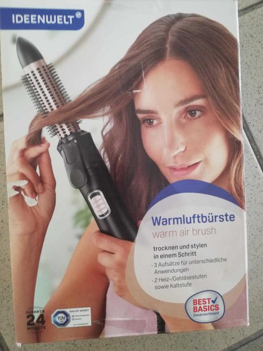 Szczotko-suszarka elektryczna szczotka suszarka moc 600W Ideenwelt