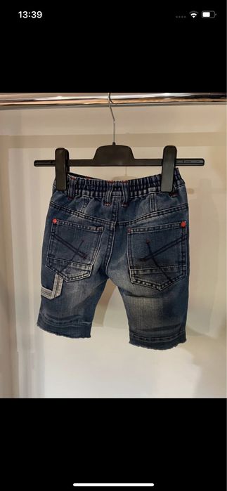 Spodenki jeansowe dla chłopca 110