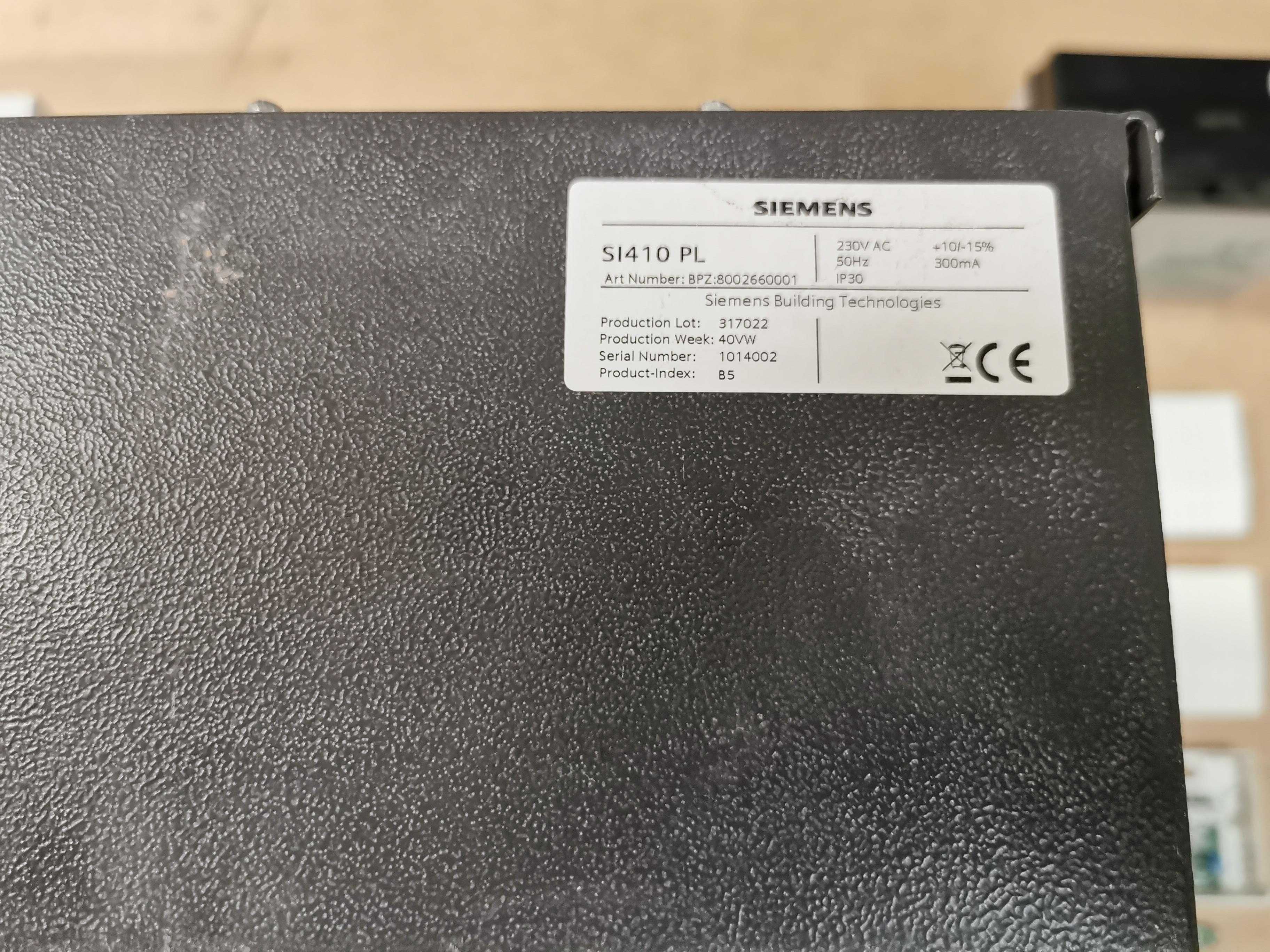 Centrala alarmowa Siemens SI 410 PL