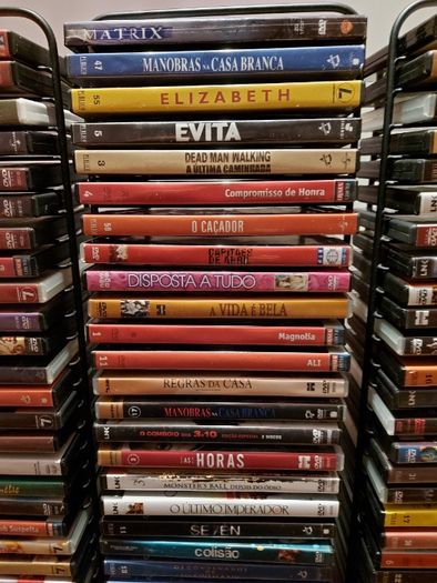 Coleção de filmes DVD originais c/oferta suporte