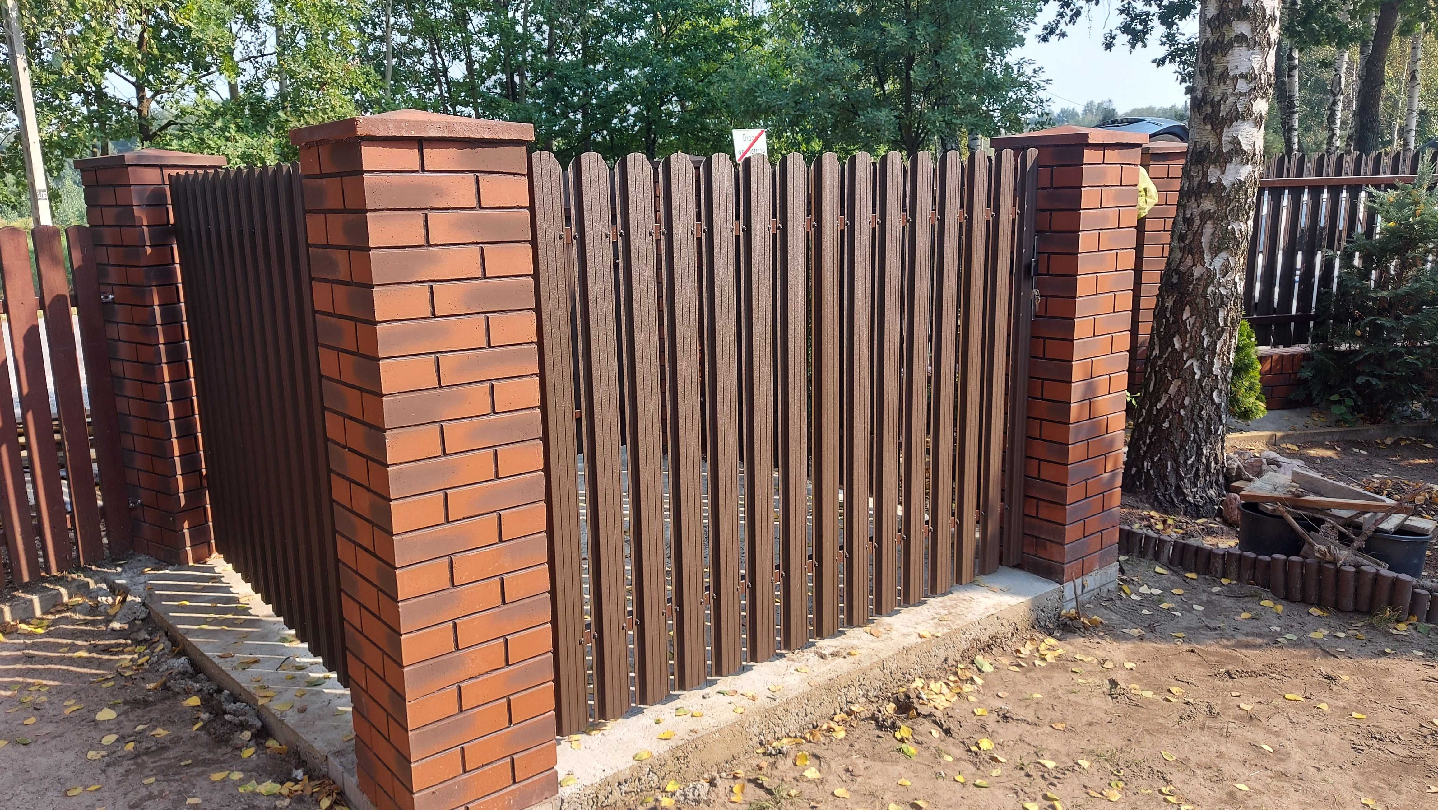 SZTACHETA METALOWA, panel sztachetowy,   ogrodzenie sztachetowe