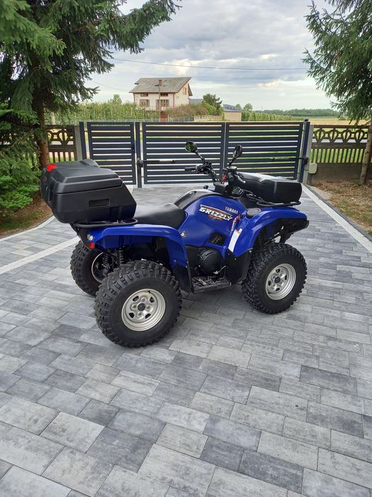 Quad yamaha grizzly 700 4×4 dużo dodatków dokumenty super stan