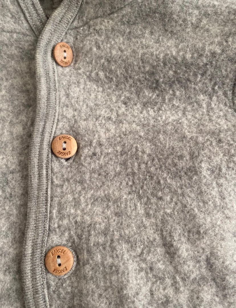 Wełniany kombinezon szary Engel 50/56 Merino