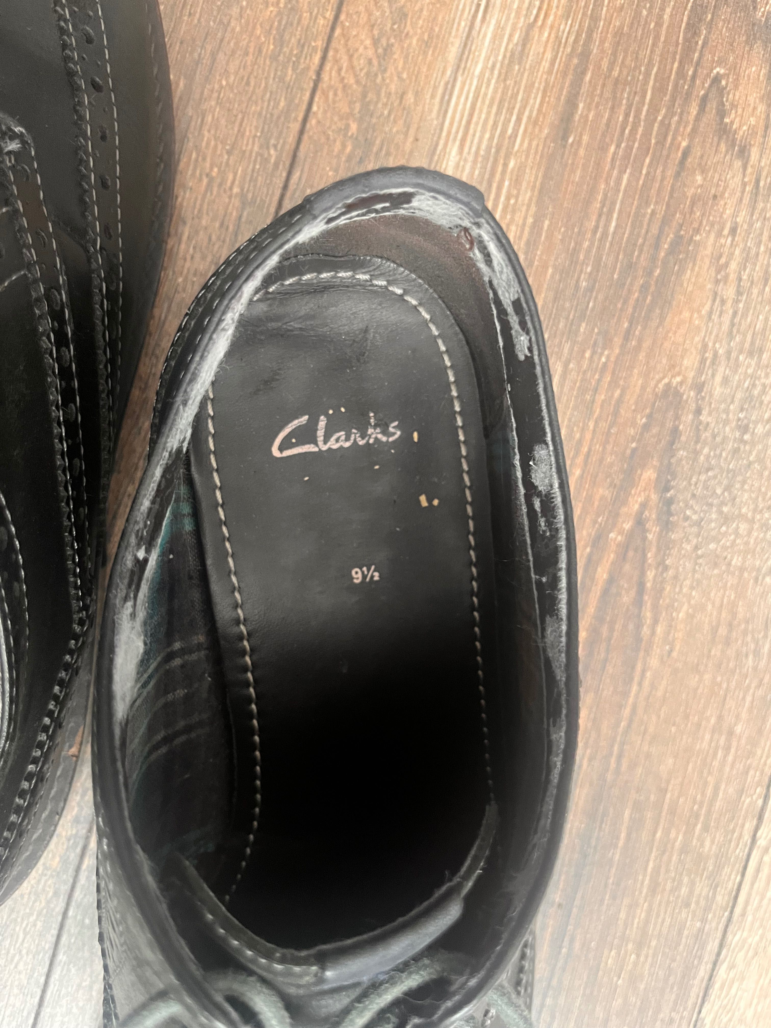 Туфлі чоловічі Clarks Garnet Limit Black розмір 44