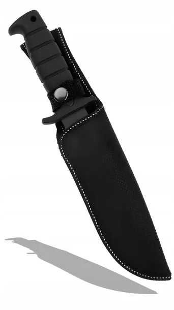 Nóż Taktyczny Rambo Piła 29cm Kabura Wojskowy Survival N293