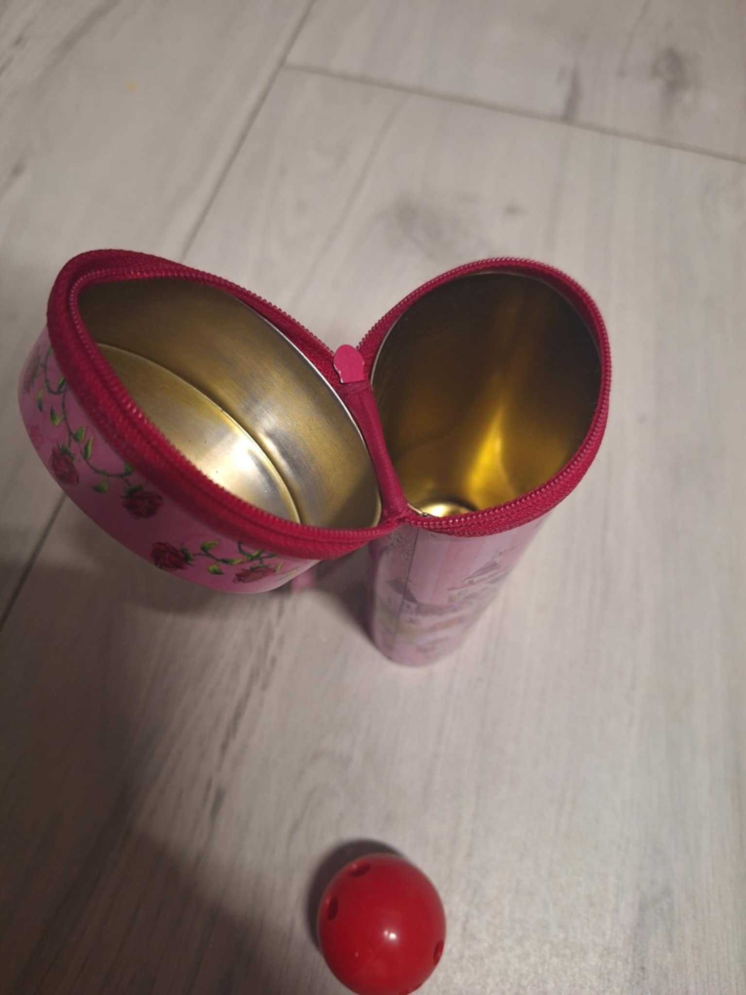 puszka metalowa na zamek, piórnik, szkatułka