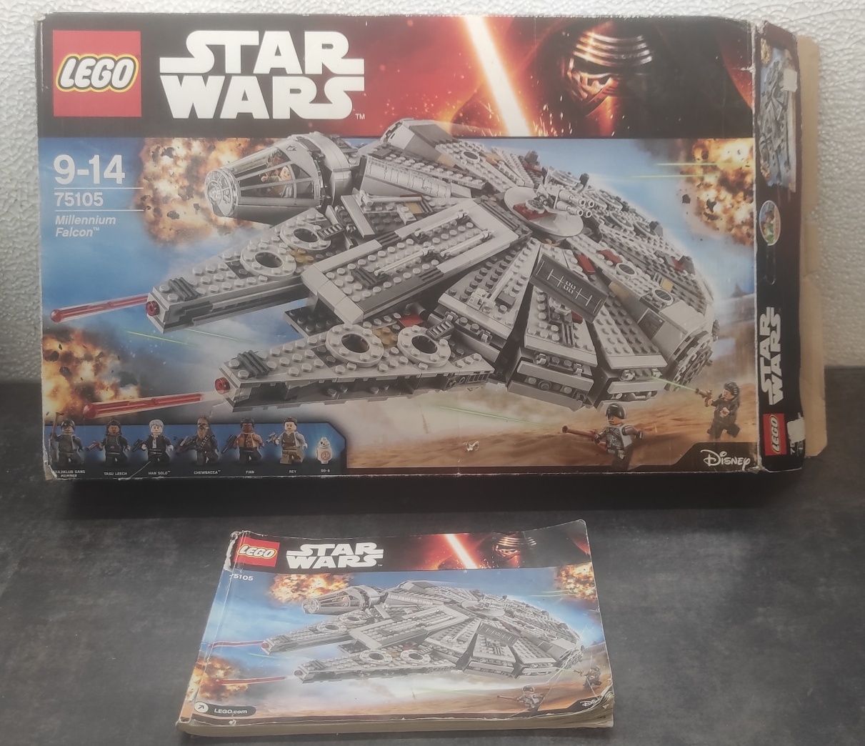 LEGO Star Wars 75105 Sokół Millenium *Falcon*100%  PUDEŁKO