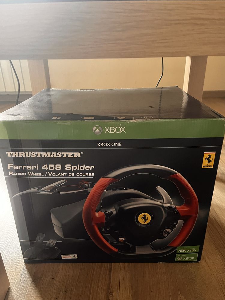 KIEROWNICA XBOX thrustmaster Ferrari 458 spider