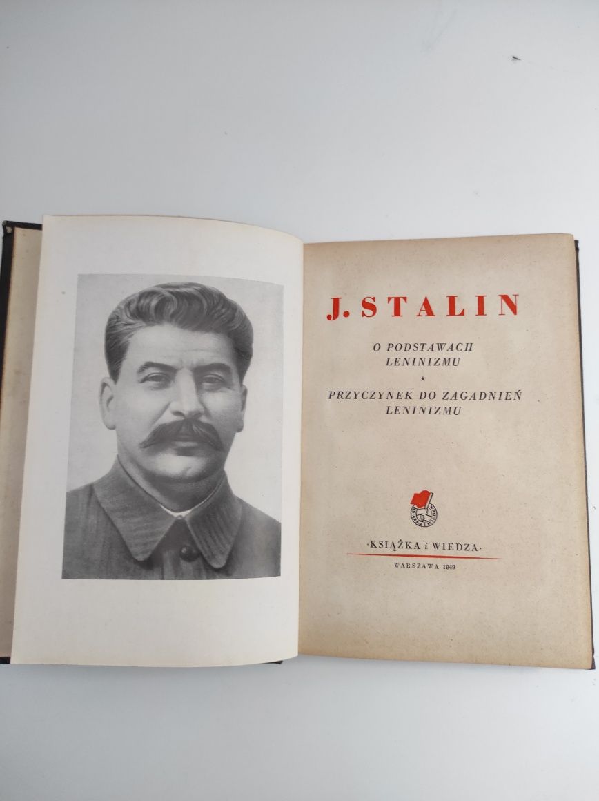 Książka O podstawach leninizmu Józef Stalin