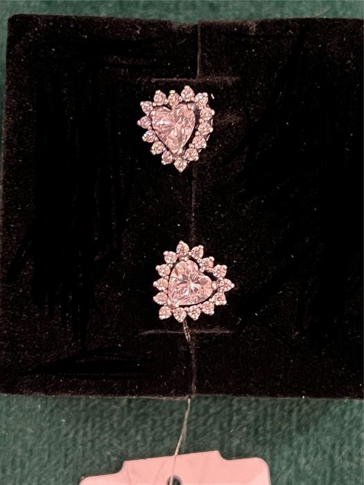 Pandora сережки срібло