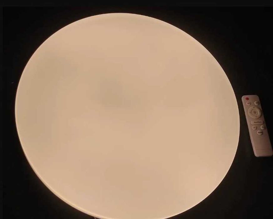 Светодиодная люстра Матовый – светильник варианты с пультом и без