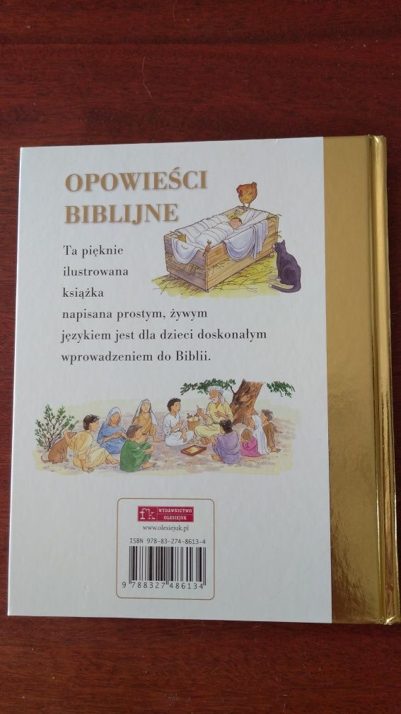 Opowieści Biblijne - Biblia w obrazkach ilustrowana dla dzieci