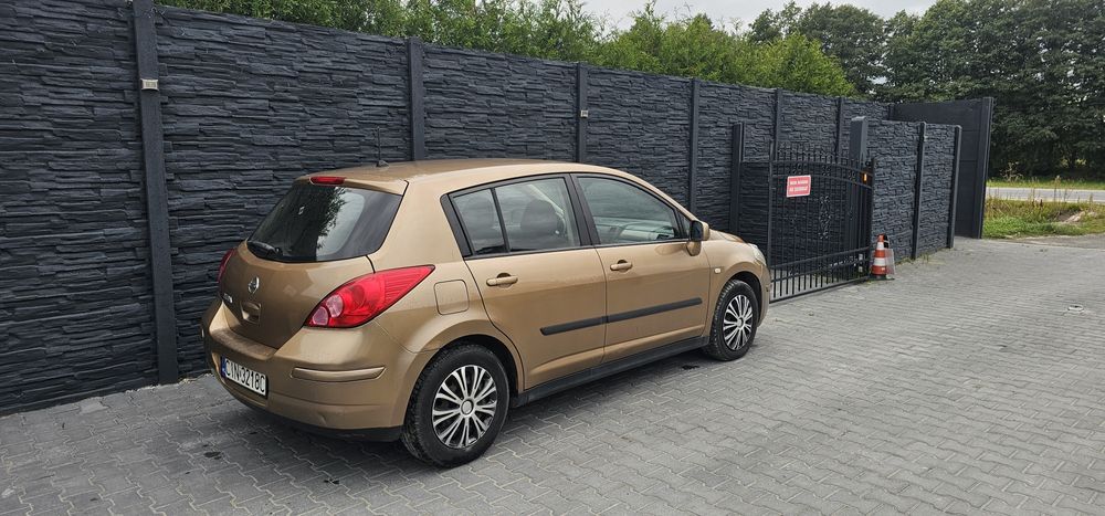 Skup aut Bydgoszcz Nissan Tiida 2007r 1.6 GAZ Klima