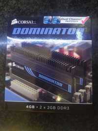 Memórias DDR3 1600MHZ Corsair Dominator 4x2GB Dual Channel