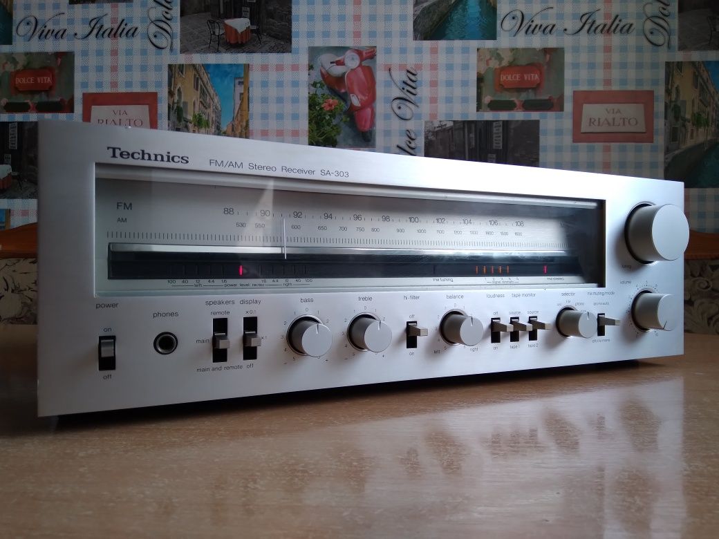 Превосходный японский Technics SA-303,2×60Вт,АССОРТИМЕНТ,гарантия!