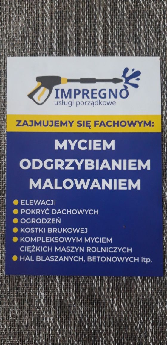 MYCIE MALOWANIE  Elewacji oraz Pokryc Dachowych, Wynajem podnośnika