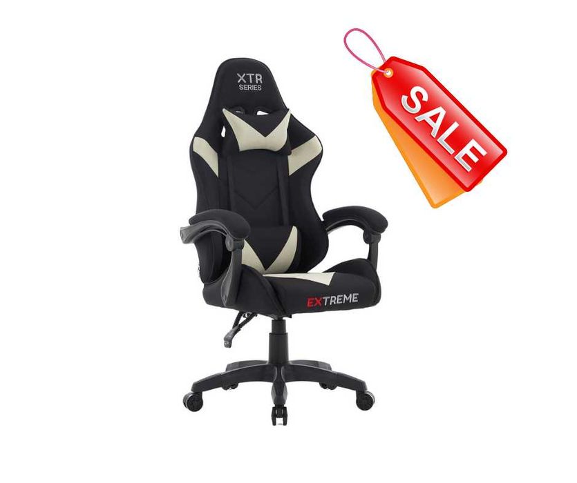 Fotel Gamingowy z tkaniny EXTREME XTR Beige