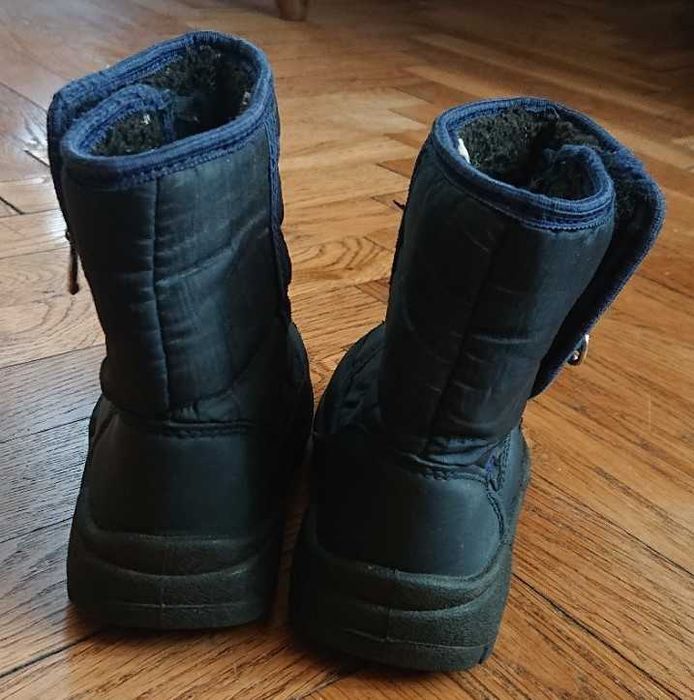 Buty zimowe śniegowce kozaki ocieplane CORTINA rozmiar 22