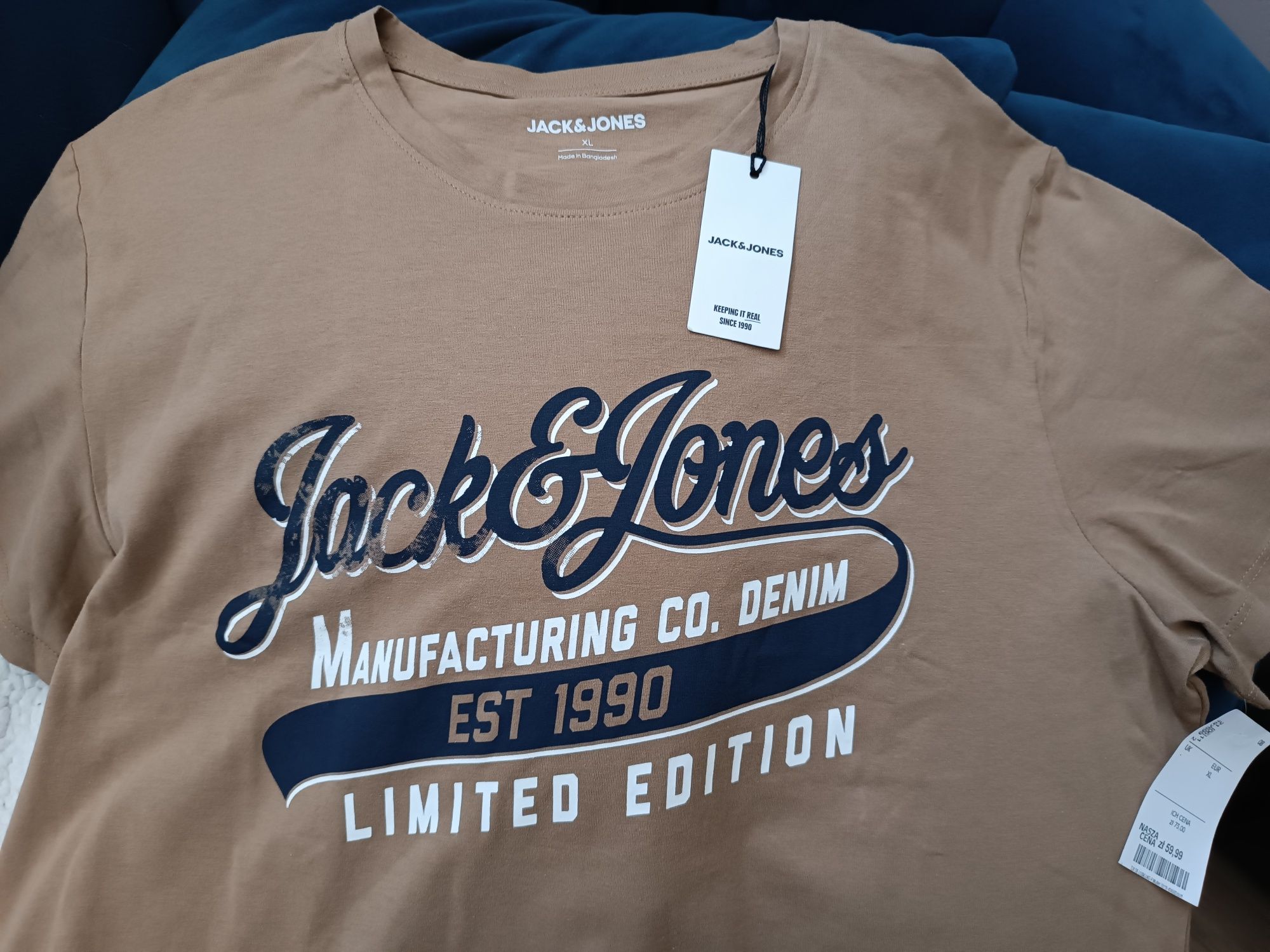Jack&Jones T-shirt Koszulka męska XL Nowa z metkami Okazja polecam
