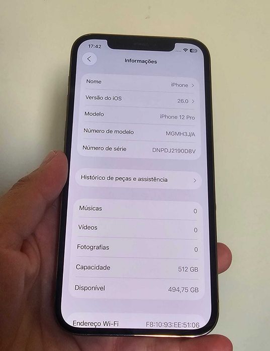Iphone 12 Pro 512Gb totalmente funcional