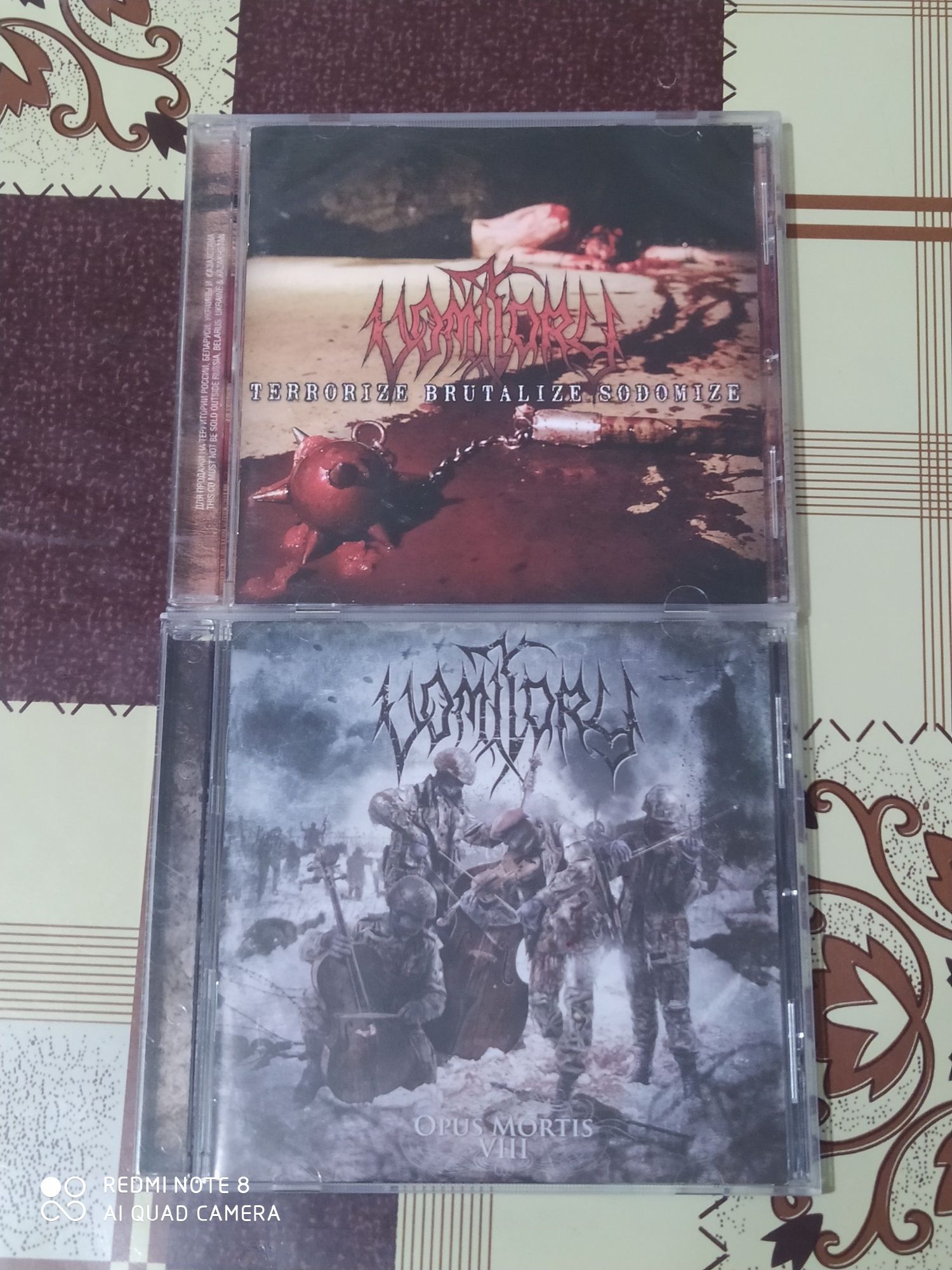 CD диски ( лицензия) дэт-металл гр.VOMITORY.1шт.-230 гр.