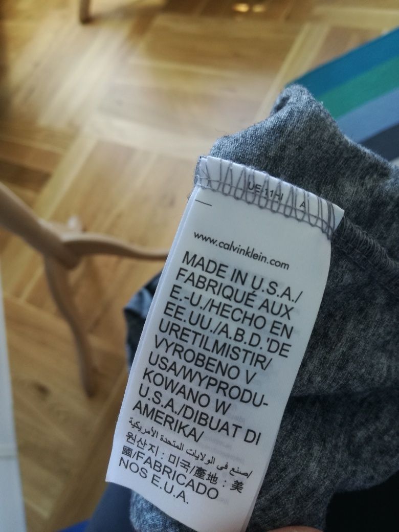 Calvin Klein szara sportowa sukienka M