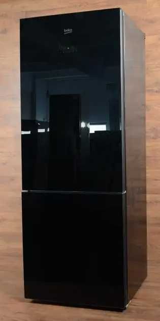 Холодильник BEKO K70520NEG скляний фасад, No Frost, 189/70/70 см, Б/У